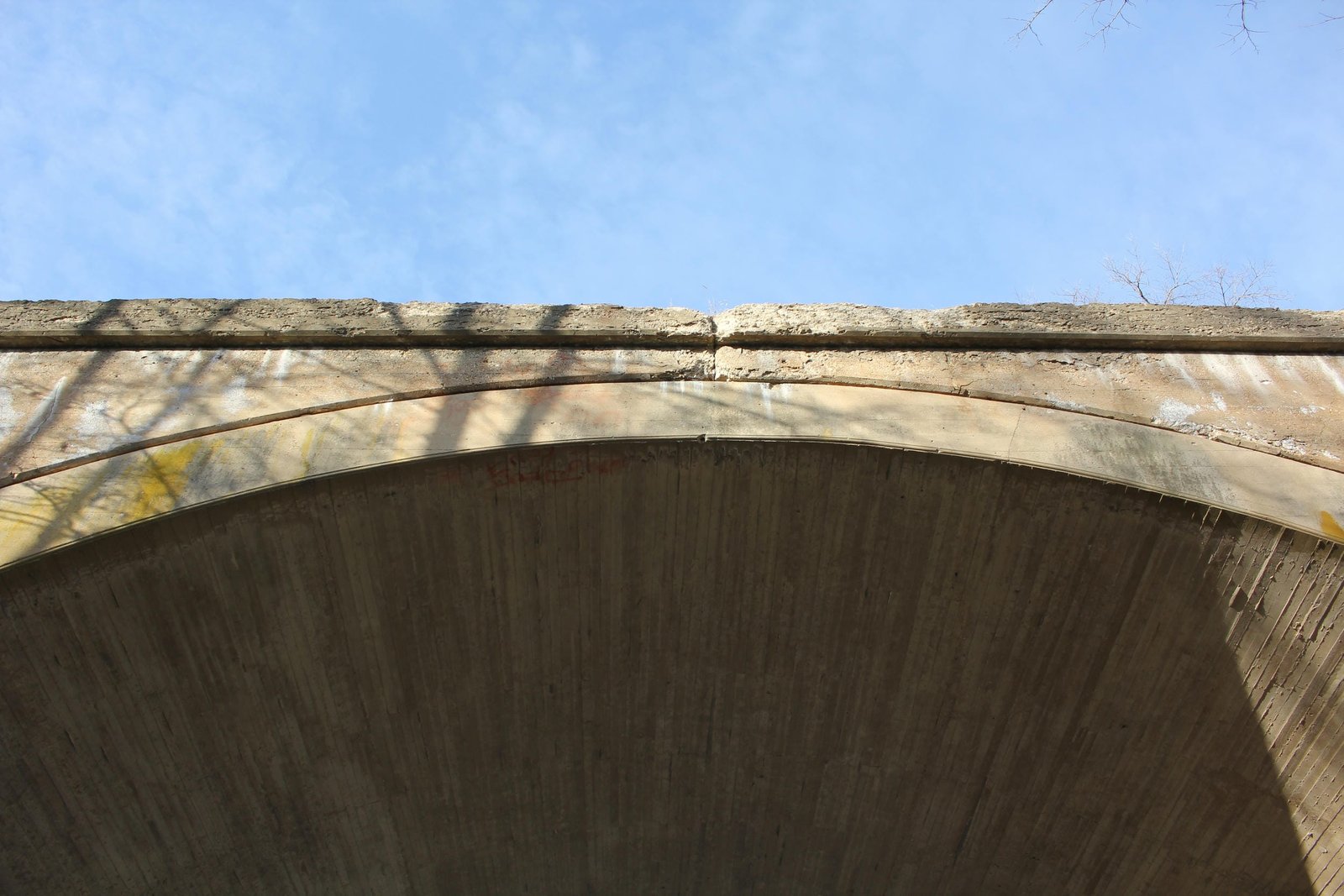 Crown of arch